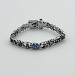GUCCI - Silver Turquoise Bracelete R1.339